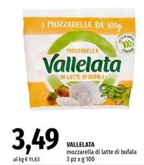 Vallelata - Mozzarella Di Latte Di Bufala