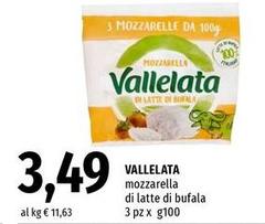 Vallelata - Mozzarella Di Latte Di Bufala
