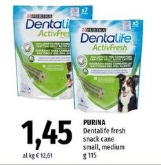 Purina - Dentalife Fresh Snack Cane Small, Medium