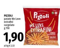 Pizzoli - Patate We Love Extrafini Surgelato