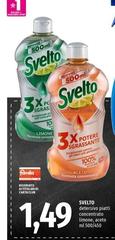 Svelto - Detersivo Piatti Concentrato Limone