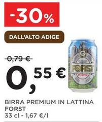 Forst - Birra Premium In Lattina