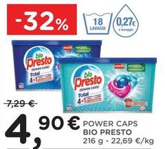 Bio Presto - Power Caps