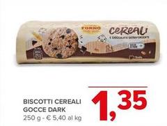 Biscotti Cereali Gocce Dark