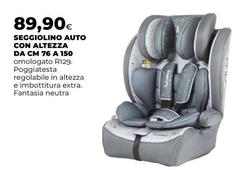 Seggiolino Auto Con Altezza Da Cm 76 A 150