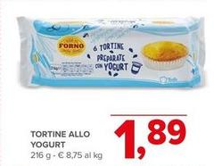 Tortine Allo Yogurt