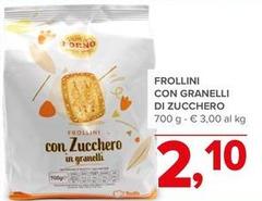 Frollini Con Granelli Di Zucchero