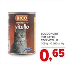 Rico - Bocconcini Per Gatto Con Vitello