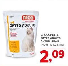Rico - Crocchette Gatto Adulto Antihairball