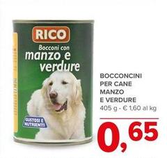 Rico - Bocconcini Per Cane Manzo E Verdure