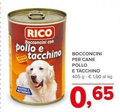 Rico - Bocconcini Per Cane Pollo E Tacchino