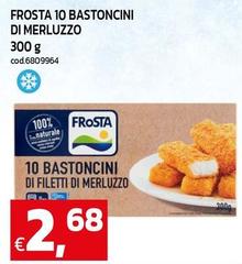 Frosta - 10 Bastoncini Di Merluzzo