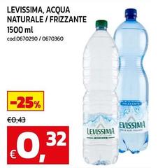 Levissima - Acqua Naturale/Frizzante