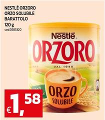 Nestlè - Orzo Solubile Barattolo