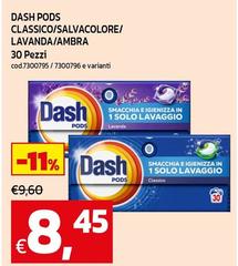 Dash - Pods Classico/Salvacolore/Lavanda/Ambra