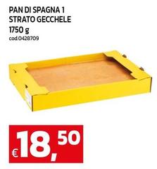 Gecchele - Pan Di Spagna 1 Strato