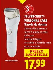Silvercrest Personal Care - Rasoio Da Donna