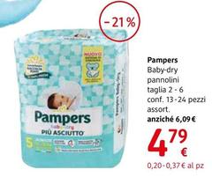 Pampers - Baby-Dry Pannolini Varie Taglie 13-24 Pezzi, Assort.