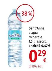 Sant'Anna - Acqua Minerale 1,5 L, Assort.