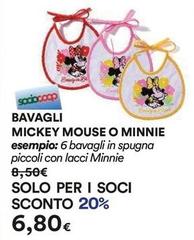 Minnie - Bavagli Mickey Mouse O