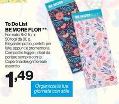 Be - To Do List  More Flor