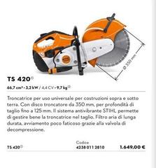 Stihl - Ts 420