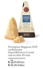 Reggiano - Parmigiano  DOP Confezionato Sapori&Dintorni