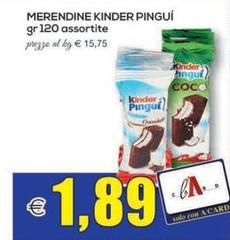 Kinder - Merendine Pinguì