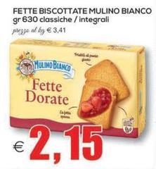 Mulino Bianco - Fette Biscottate