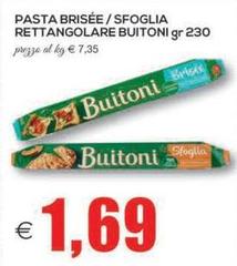 Buitoni - Pasta Brisée/Sfoglia Rettangolare