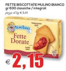 Mulino Bianco - Fette Biscottate