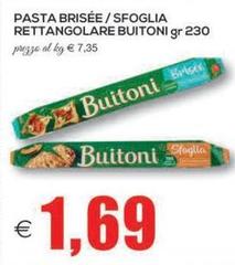 Buitoni - Pasta Brisée/Sfoglia Rettangolare