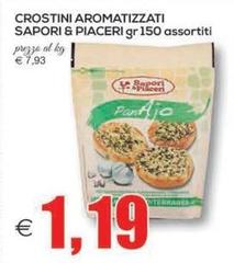 Sapori & Piaceri - Crostini Aromatizzati