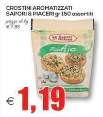 Sapori & piaceri - Crostini Aromatizzati