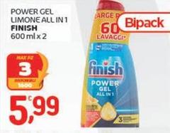 Finish - Power Gel Limone All In 1