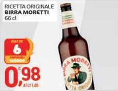Moretti - Ricetta Originale Birra