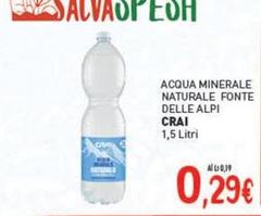 Crai - Acqua Minerale Naturale Fonte Delle Alpi