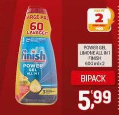 Finish - Power Gel Limone All In 1
