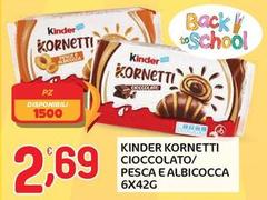 Ferrero - Kinder Kornetti Cioccolato/ Pesca E Albicocca
