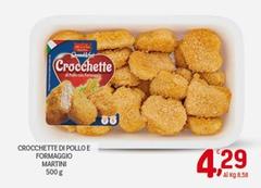 Martini - Crocchette Di Pollo E Formaggio