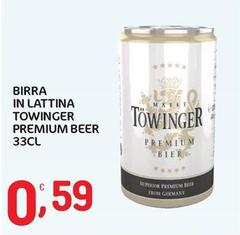 Towinger - Birra In Lattina Premium Beer