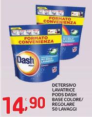 Dash - Detersivo Lavatrice Pods  Base Colore/ Regolare