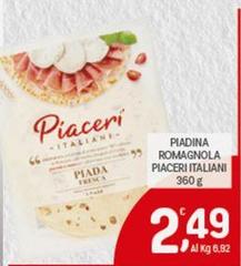 Pizza italia - Piadina Romagnola
