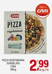 Crai - Pizza Vegetariana Surgelata
