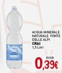 Crai - Acqua Minerale Naturale Fonte Delle Alpi