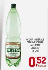 Uliveto - Acqua Minerale Effervescente Naturale
