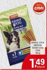 Crai - Dental Stick Medium Randy Dog