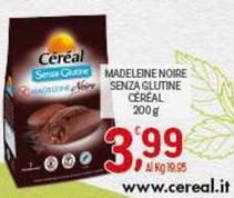 Cereal - Madeleine Noire Senza Glutine