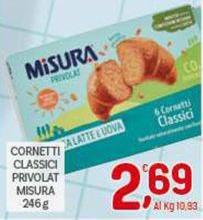 Misura - Cornetti Classici Privolat