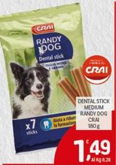 Crai - Dental Stick Medium Randy Dog